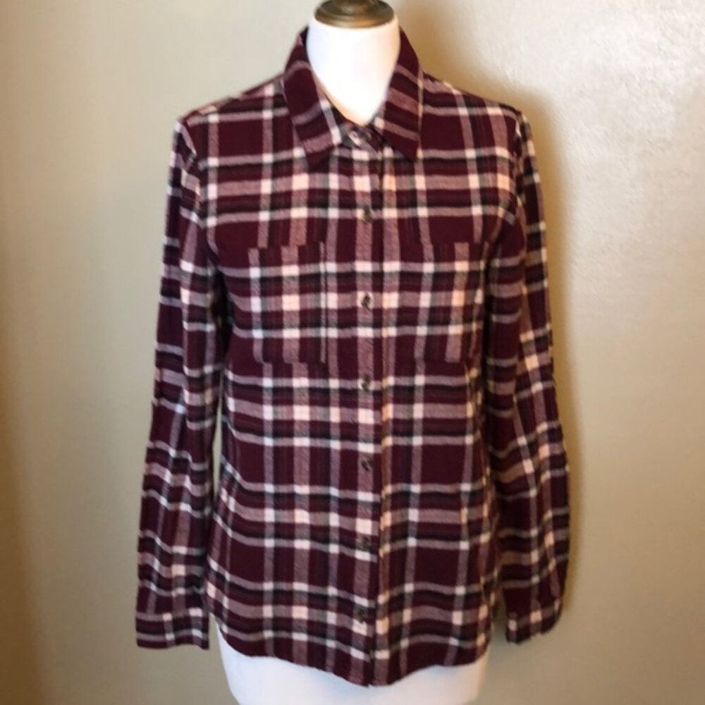 Wmns flannel shirt